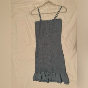 Fitted ruched bodycon dress- worn as maternity but can be regular